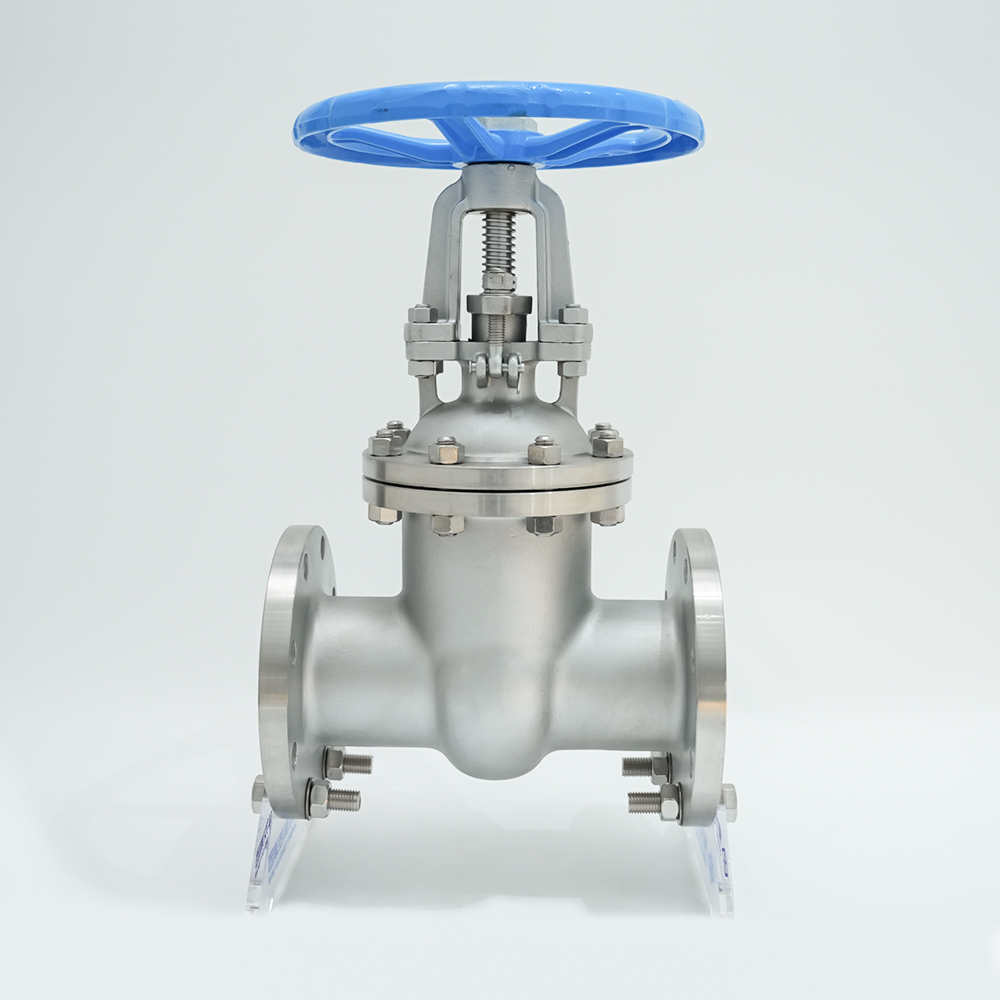 Rostfritt stålflänsslussventil Z41W-16P
